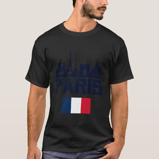 T-shirt Tour Eiffel Paris (Devant)
