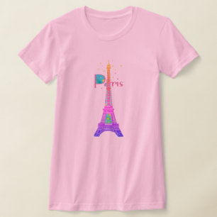 T-shirt Tour Eiffel Paris