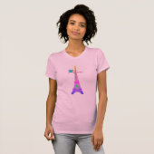 T-shirt Tour Eiffel Paris (Devant entier)