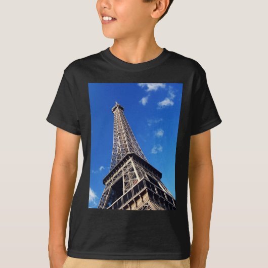 T-shirt Tour Eiffel Paris Europe Travel (Devant)