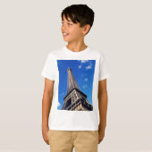 T-shirt Tour Eiffel Paris Europe Travel (Devant entier)