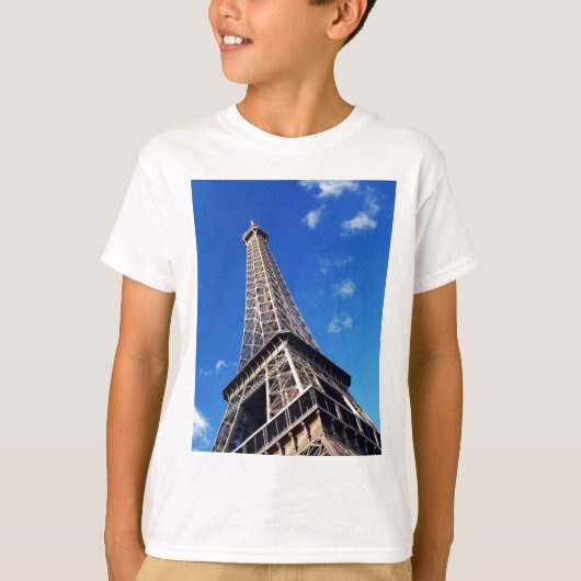 T-shirt Tour Eiffel Paris Europe Travel (Devant)