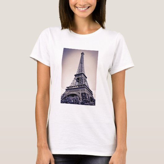 T-shirt Tour Eiffel, Paris, France (Devant)