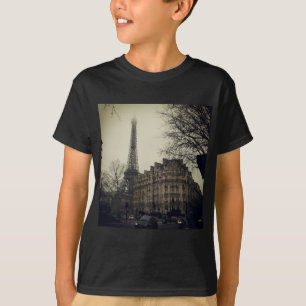 T-shirt Tour Eiffel Paris Ville Bâtiment Architecture