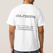 T-shirt Tour frais Bro (Dos)