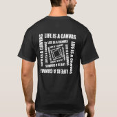 T-shirt Tourbillon de Créativité - La vie est une toile Mi (Dos)