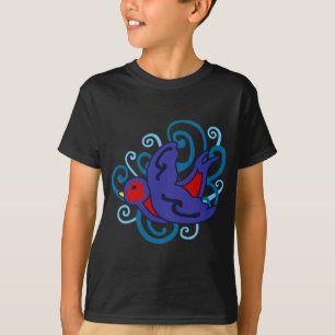 T-shirt Tourbillonnant avale