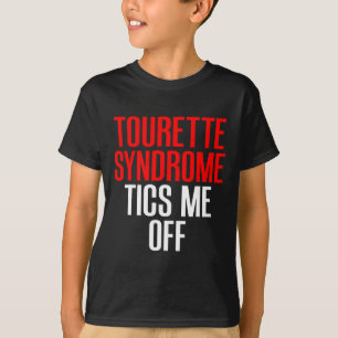 T-shirt Tourettes de sensibilisation au syndrome Tourettes