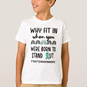T-shirt Tourettes de sensibilisation au syndrome Tourettes