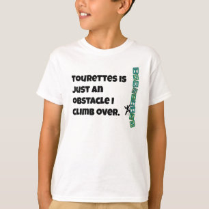 T-shirt Tourettes est juste un obstacle