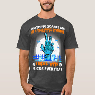 T-shirt Tourettes Syndrome Sensibilisation Rien N'A Peur Q