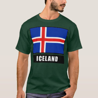 T-shirt Tourisme islandais
