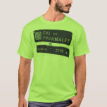 T-shirt Tourmalet<br><div class="desc">un autre élément paysager du Tour de France. Col du Tourmalet panneaux et images</div>