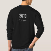 T-shirt tournant 30 en 2010 (Dos)