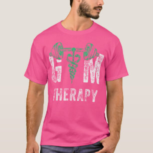 T-shirt Tourné Barbell Snakes Gym Thérapie Convers Fitness