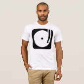 T-shirt Tourne-disque (Devant entier)