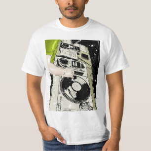 T-shirt Tourne-disque du DJ