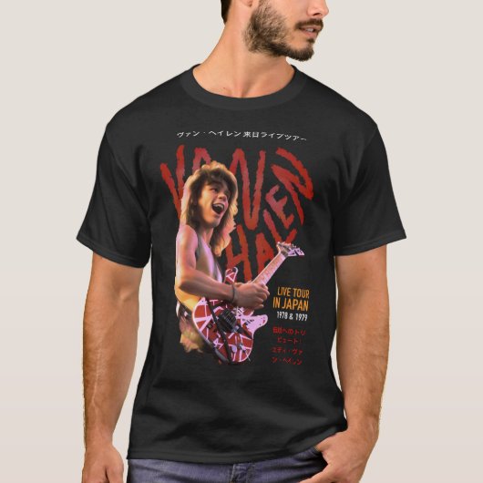 T-shirt Tournée de Van Halen (Devant)