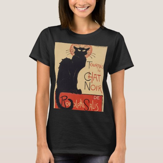 T-shirt Tournée du Chat Noir (Devant)