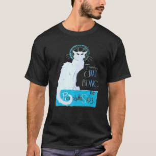 T-shirt Tournee du chat noir Paris Distressed Vector