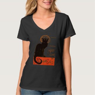 T-shirt Tournée du Chat Noir Paris Vecteur en détresse 2