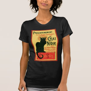 T-shirt Tournée du Conversation Noir, Art Steinlen