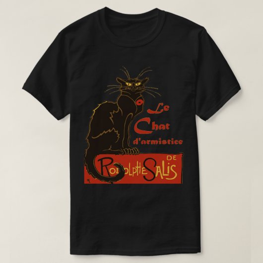 T-shirt Tournee du Conversation Noir D Armistice (Design devant)