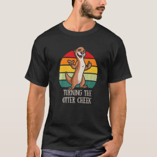 T-shirt Tourner la Cheek Otter Drôle Citations de la Bible