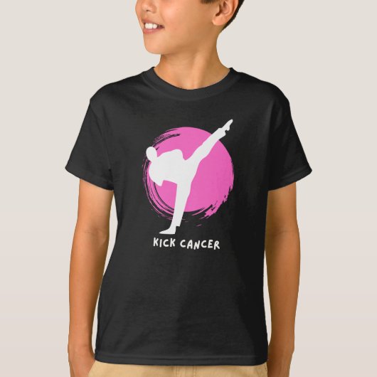 T-shirt Tourner le cancer (Devant)