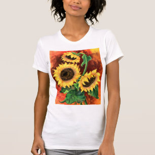 T-shirt tournesol
