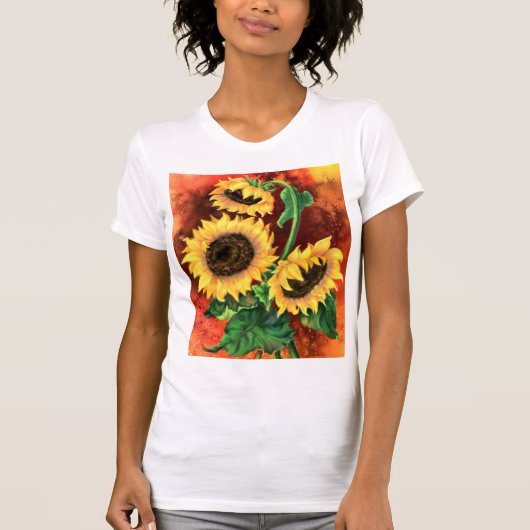 T-shirt tournesol (Devant)