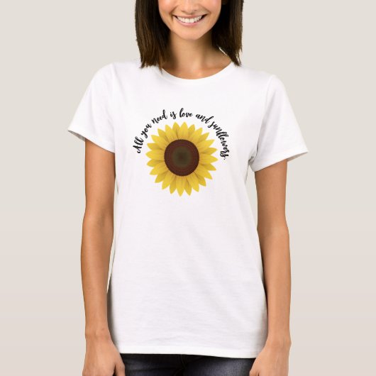 T-shirt tournesol (Devant)
