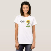 T-shirt Tournesol 1963 (Devant entier)