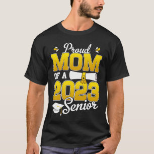 T-shirt Tournesol 2023 Fier Maman D'Un Diplôme Supérieur 2