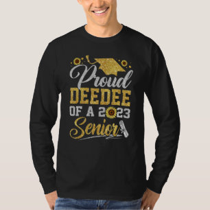 T-shirt Tournesol 2023 Fière Deedee D'un Diplômé Senior 20