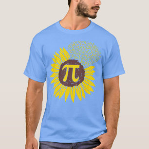 T-shirt Tournesol 3,14 Numéro Symbole Math Science Pi Da
