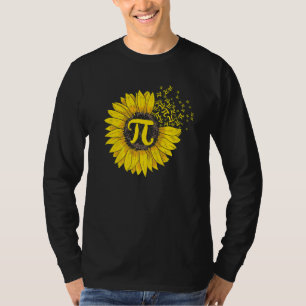 T-shirt Tournesol 3 14 Symbole du nombre Pi 100e jour d'Éc