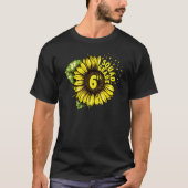 T-shirt Tournesol 6e année Escouade Amour Enseignant 6e an (Devant)