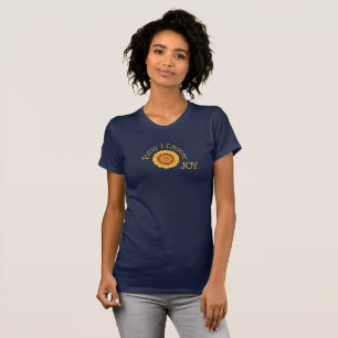 T-shirt Tournesol - Aujourd'hui je choisis JOIE