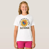 T-shirt Tournesol autiste (Devant entier)