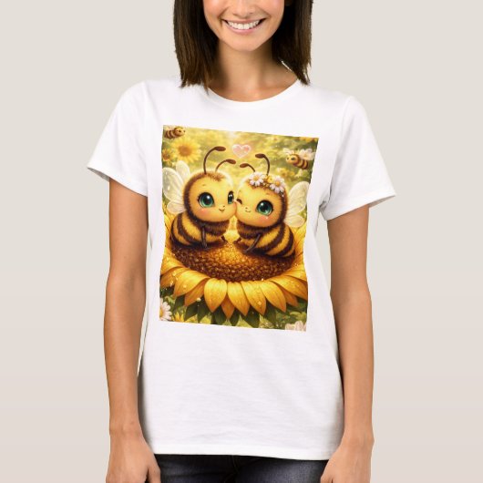 T-shirt Tournesol BEE Mine (Devant)