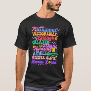 T-shirt Tournesol Christian Inspiration Bible Versets