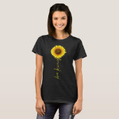 T-shirt Tournesol de bonté (Devant entier)