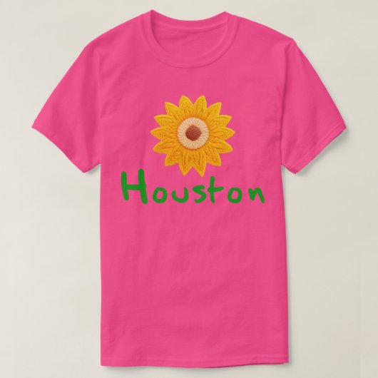 T-shirt Tournesol de Houston (Design devant)