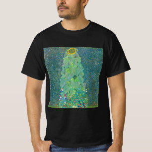 T-shirt Tournesol de Klimt, Fleurs Vintage Art Nouveau