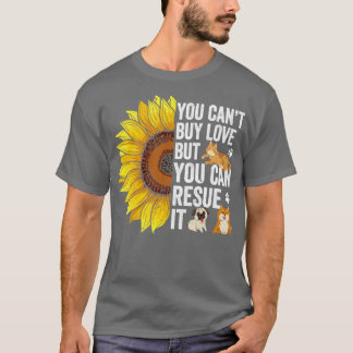 T-shirt Tournesol De Sauvetage Animal Vous Pouvez Le Secou