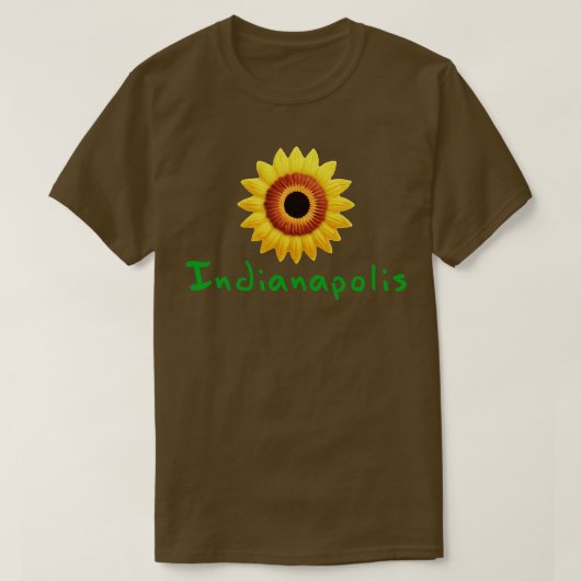 T-shirt Tournesol d'Indianapolis (Design devant)