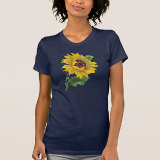 T-shirt Tournesol doré