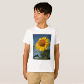 T-shirt Tournesol du matin (Devant entier)