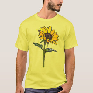T-shirt Tournesol esthétique